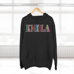 Zarape KNDLA Fleece Hoodie - Cozy & Stylish Black Sweatshirt