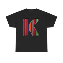 KNDLA Zarape "K"  Graphic Unisex Heavy Cotton Tee
