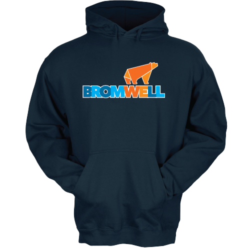 Bromwell Navy Hoodies