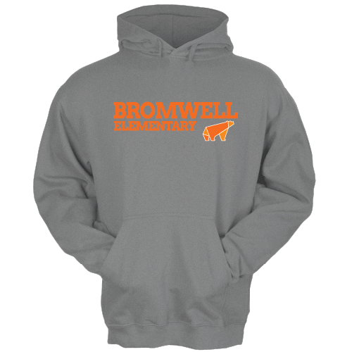 Bromwell Heather Grey Hoodie