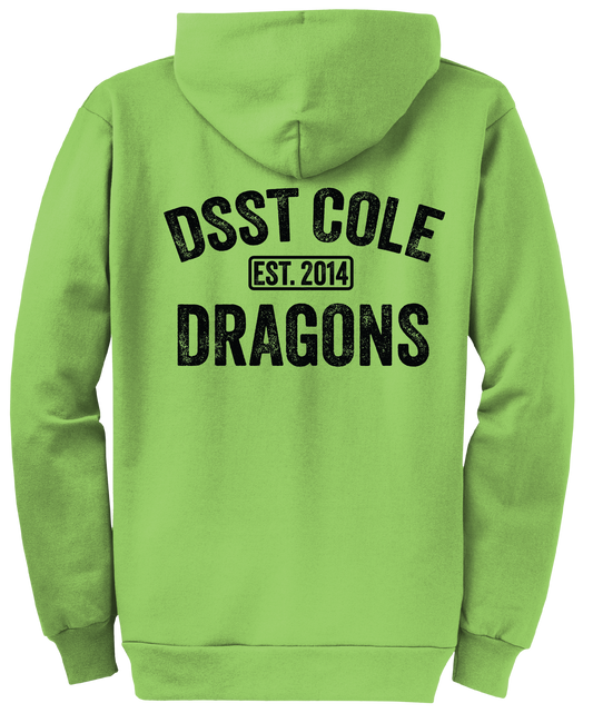 NEW GREEN Zip Up Hoodies