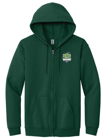 NEW GREEN Zip Up Hoodies