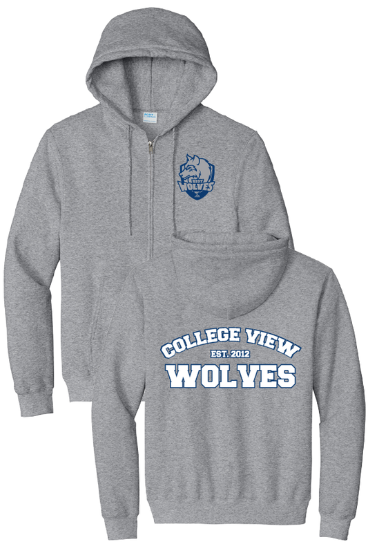 COLLEGE VIEW Full Zip Hoodies
