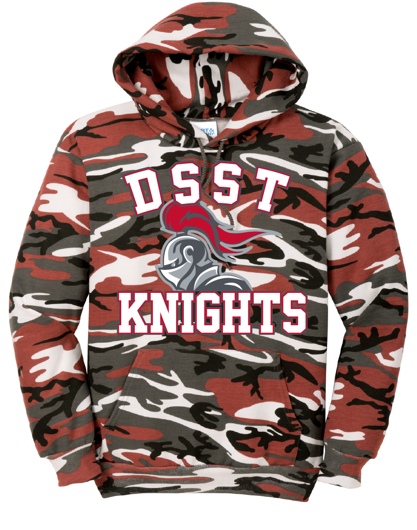 Montview Red Camo Hoodie