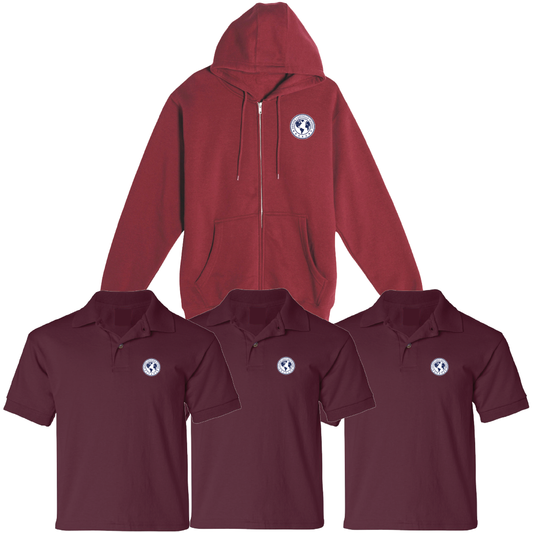 Gilpin Zip hoodie Pack (5th-8th Grade)