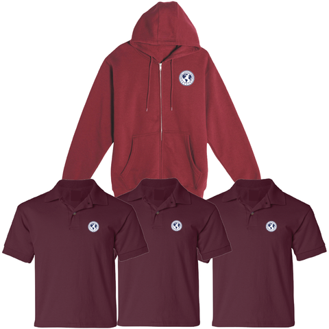 Gilpin Zip hoodie Pack (5th-8th Grade)