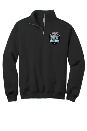 Elevate Black 1/4 Zip Sweatshirt