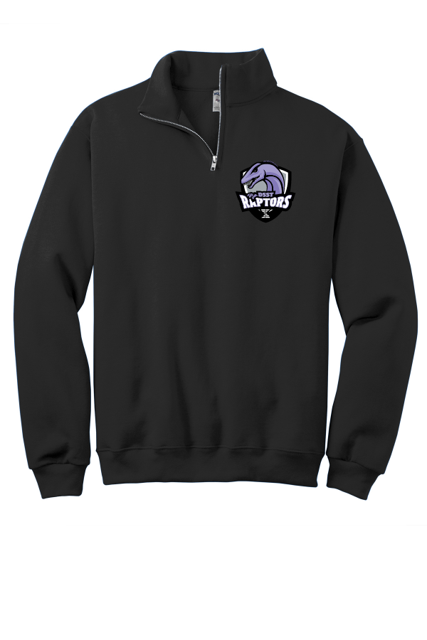 GVR Black 1/4 Zip Sweatshirt