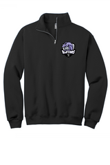 GVR Black 1/4 Zip Sweatshirt