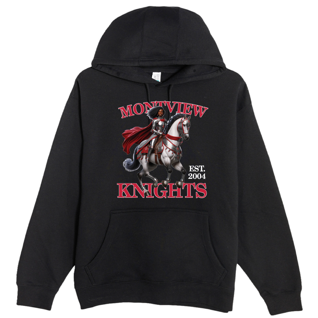 Montview Female Knight Crop & Premium Hoodie