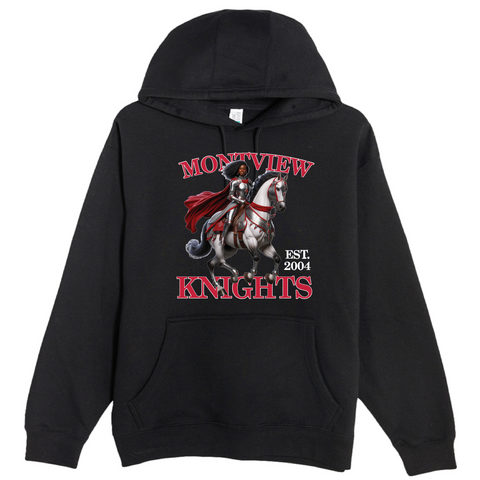 Montview Female Knight Crop & Premium Hoodie