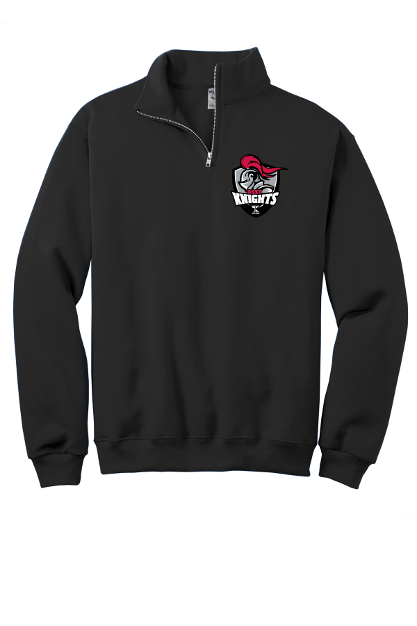 Montview Black 1/4 Zip Sweatshirt