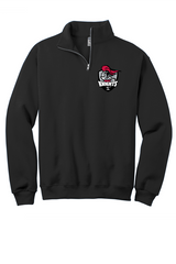 Montview Black 1/4 Zip Sweatshirt