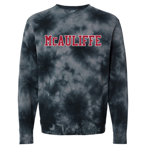 McAuliffe Tie Dye Crew Sweatshirt
