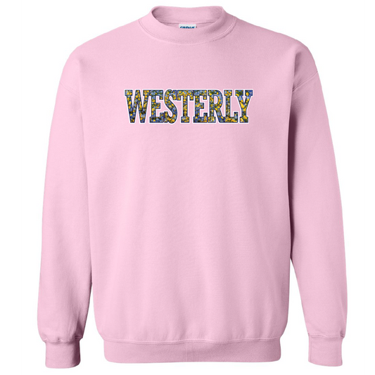 Westerly Flower Crew Sweatshirts